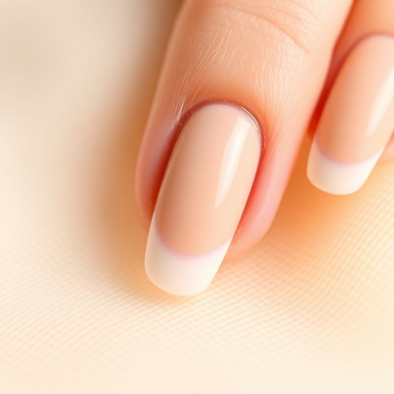 French Tip nail service at Beautyphile Cork